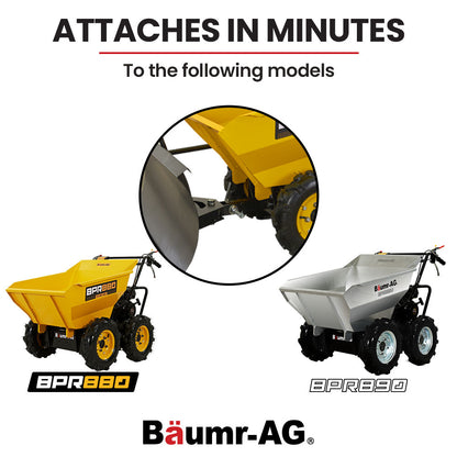 Plough Blade Leveller for BPR880/BPR890 Power Barrows, 1m Wide, Adjustable Angle
