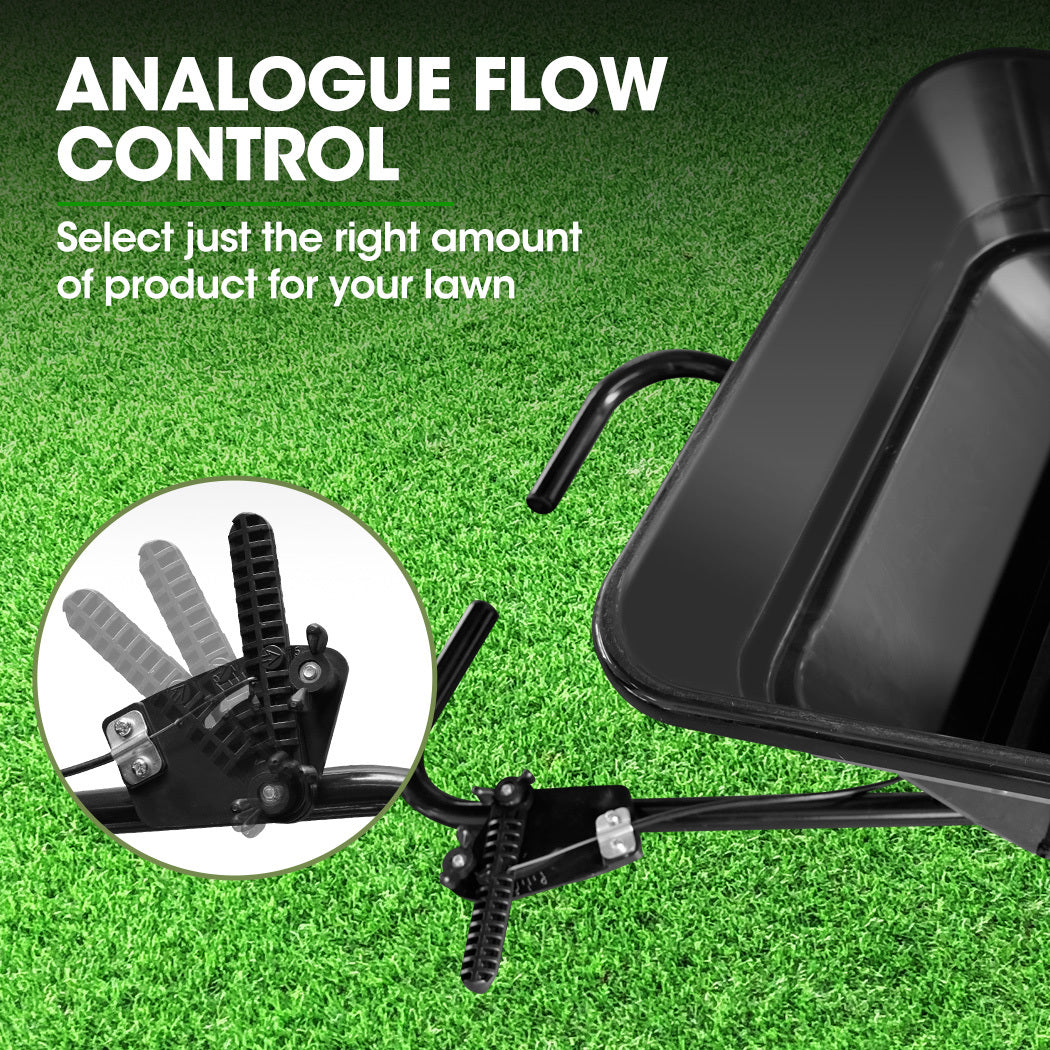 30L 12V Electric Spreader for ATV/Mower - 36kg Capacity & 3m Coverage