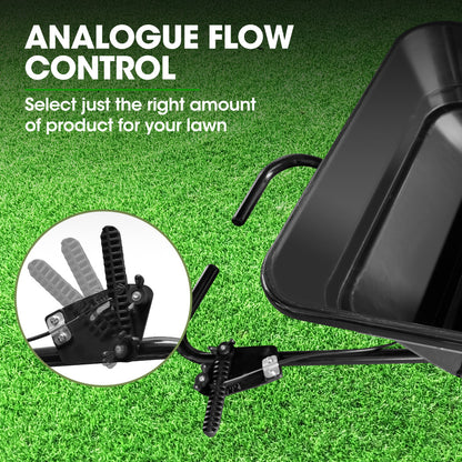 30L 12V Electric Spreader for ATV/Mower - 36kg Capacity & 3m Coverage