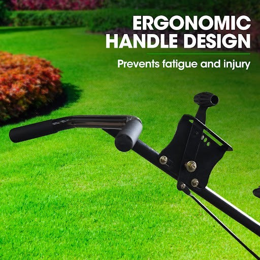 Heavy-Duty 0.06m³ Walk-Behind Spreader with 56kg Capacity for Lawn & Garden