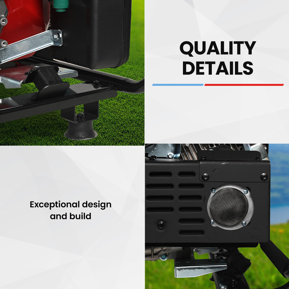 Portable 3.6kW Generator, Inverter, 11L Tank, Safe for Electronics, 28kg