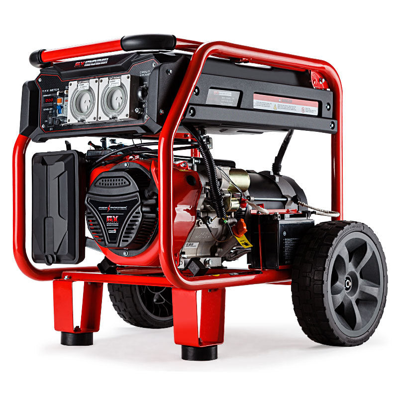 6kW Portable Single-Phase Petrol Generator with RCD and Electric Start