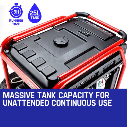6kW Portable Single-Phase Petrol Generator with RCD and Electric Start