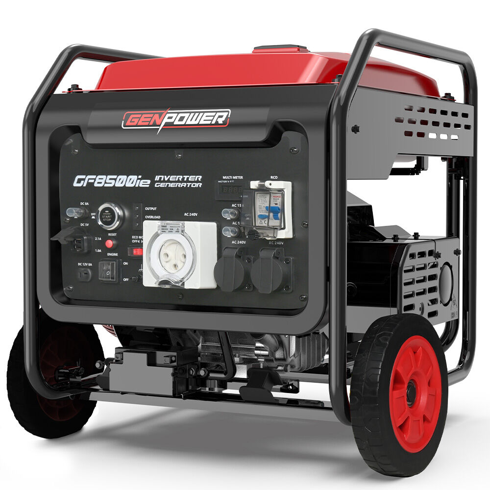 8.5kW Inverter Generator with Push-Button Start, 20L Tank, Mobile & Safe Use