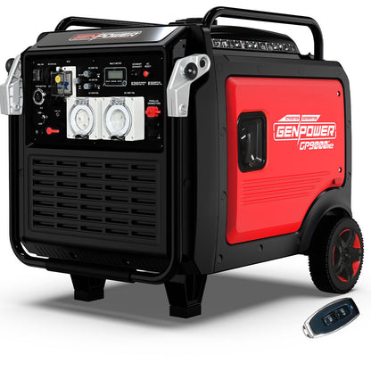 8.5kW Inverter Generator, 27L Fuel, Portable, ATS Compatible, RCD Safety