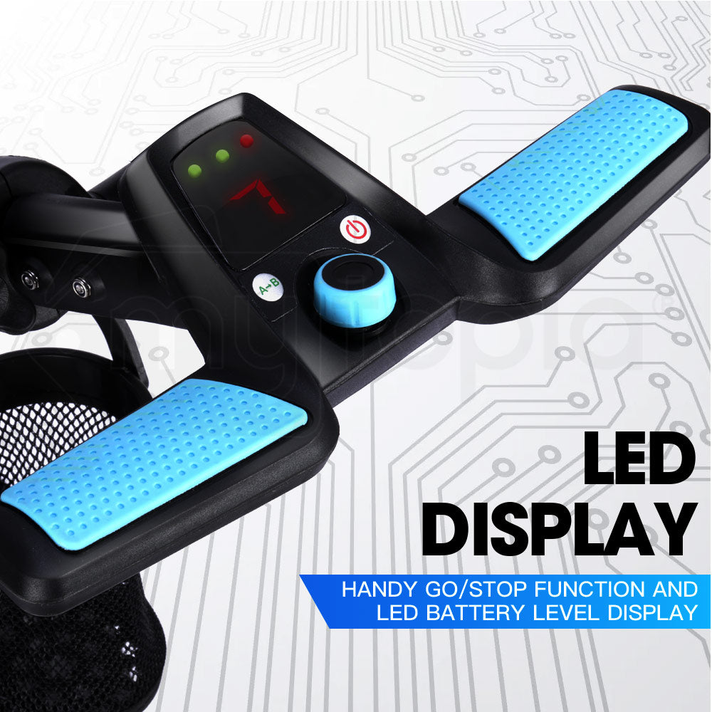 Electric Golf Trolley - Foldable, 500W Motor, Auto Distance, Lightweight Frame
