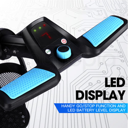 Electric Golf Trolley - Foldable, 500W Motor, Auto Distance, Lightweight Frame