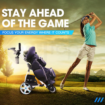 Electric Golf Buggy Folding Cart with 500W Motor and 36-Hole Range