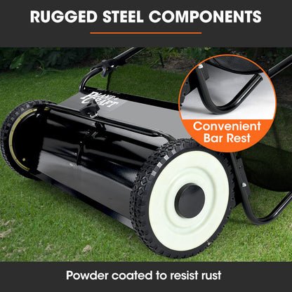 26m Lawn Sweeper with 66cm Width and 200L Collector for Efficient Clean-Up