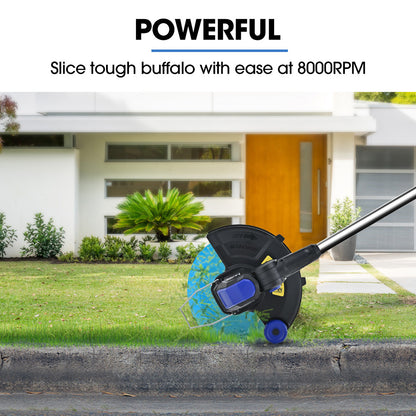 Cordless 20V Leaf Blower & Trimmer Combo with 4.0Ah Battery & Charger