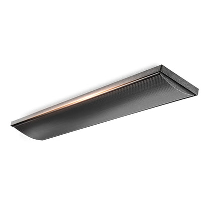 2400W Outdoor Radiant Heater, Slimline Electric Panel, 2.4m Adjustable Mount