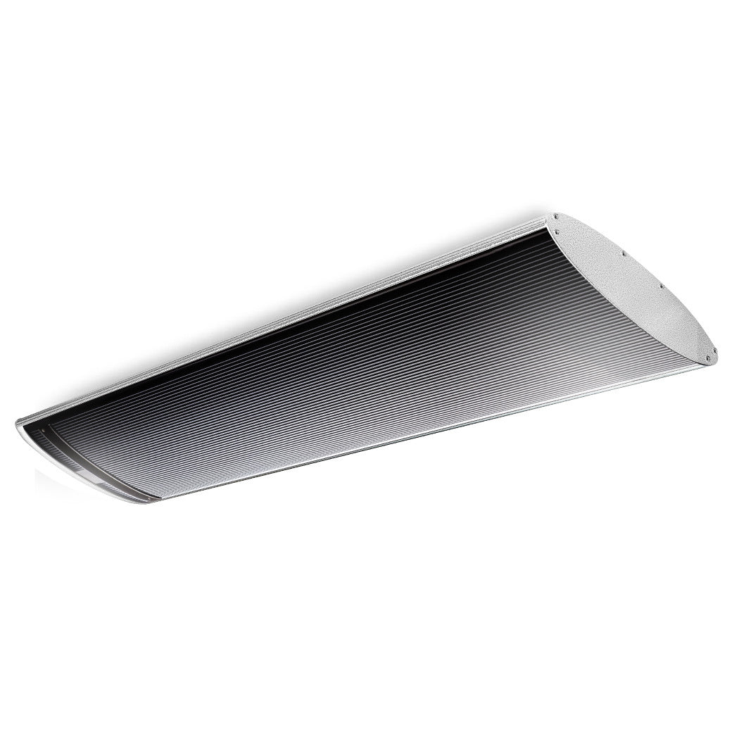 2000W Outdoor Electric Radiant Heater, 2m Slimline Panel with Adjustable Brackets