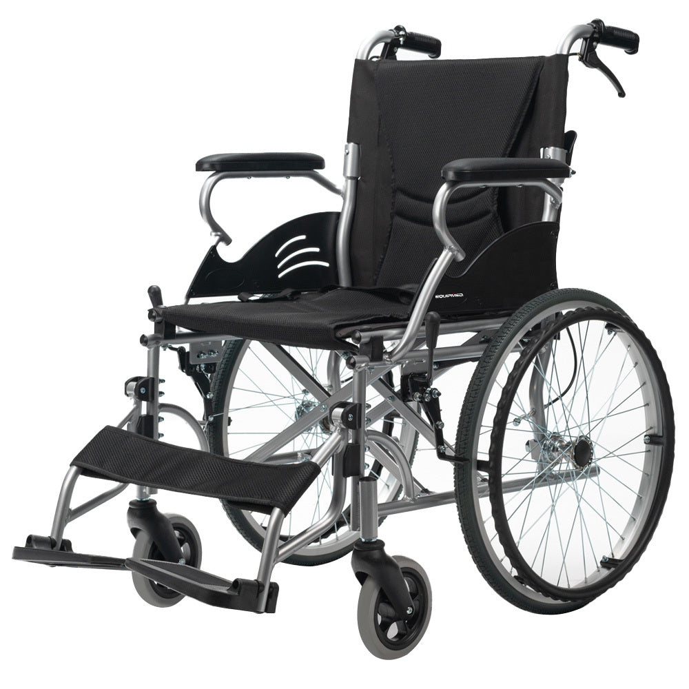 SmartLine 0.5m Folding Wheelchair, 100kg Capacity, Lightweight and Compact
