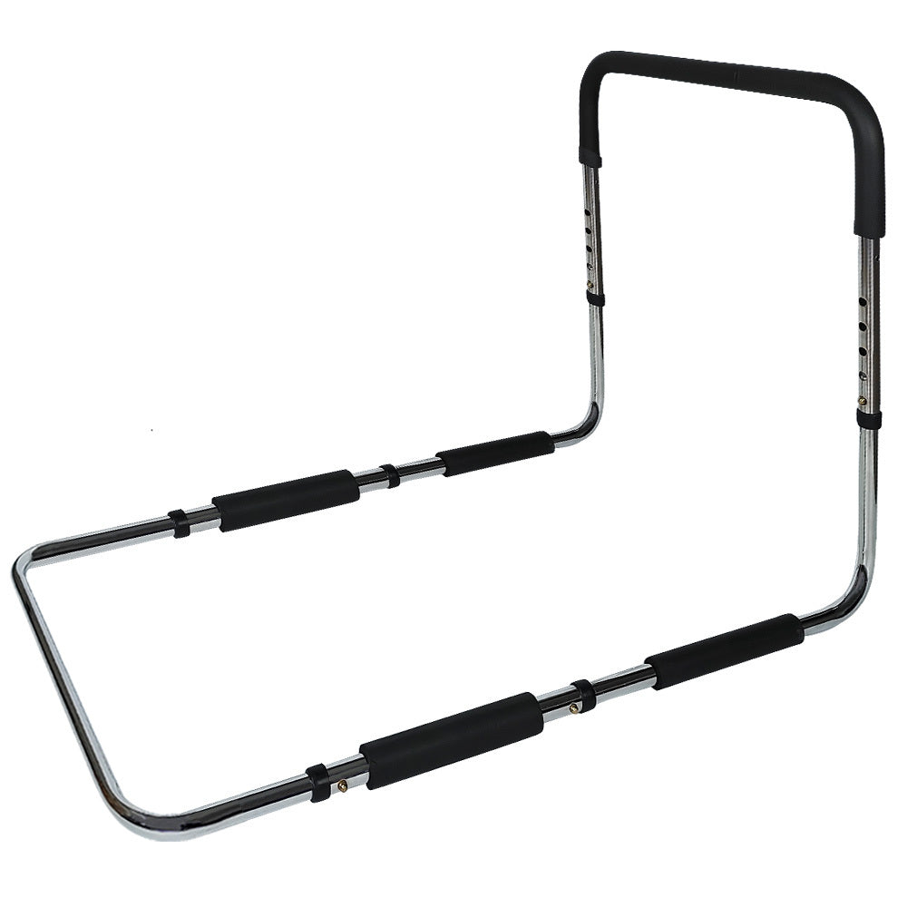 Adjustable Bed Assist Rail with Soft Grip Handle, 125kg Capacity, 0.94m Base