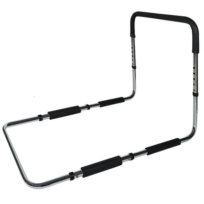 Adjustable Bed Assist Rail with Soft Grip Handle, 125kg Capacity, 0.94m Base