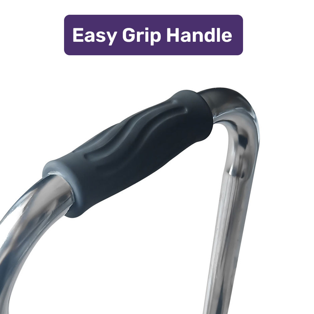 Adjustable Bath & Shower Step Aid with Handle, 150kg Capacity, 24cm Height