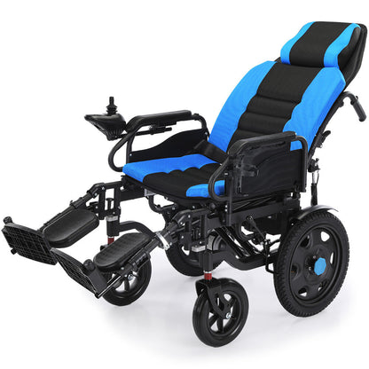 Long-Range Electric Wheelchair with Recline, XL Seat, 1.1m Turn, 20km Range