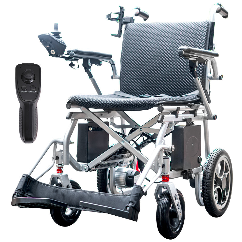 Ultra-Light 20kg Electric Wheelchair with 18km Range, Foldable & Airline Approved