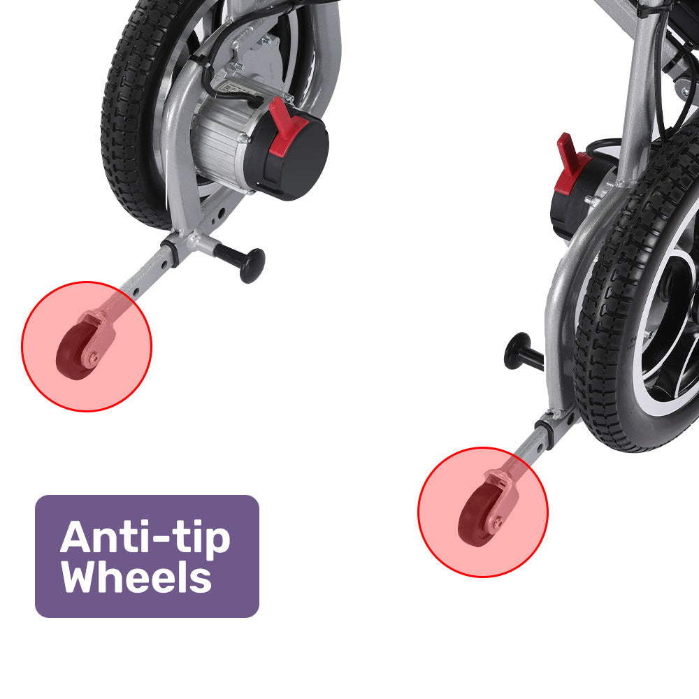 Ultra-Light 20kg Electric Wheelchair with 18km Range, Foldable & Airline Approved