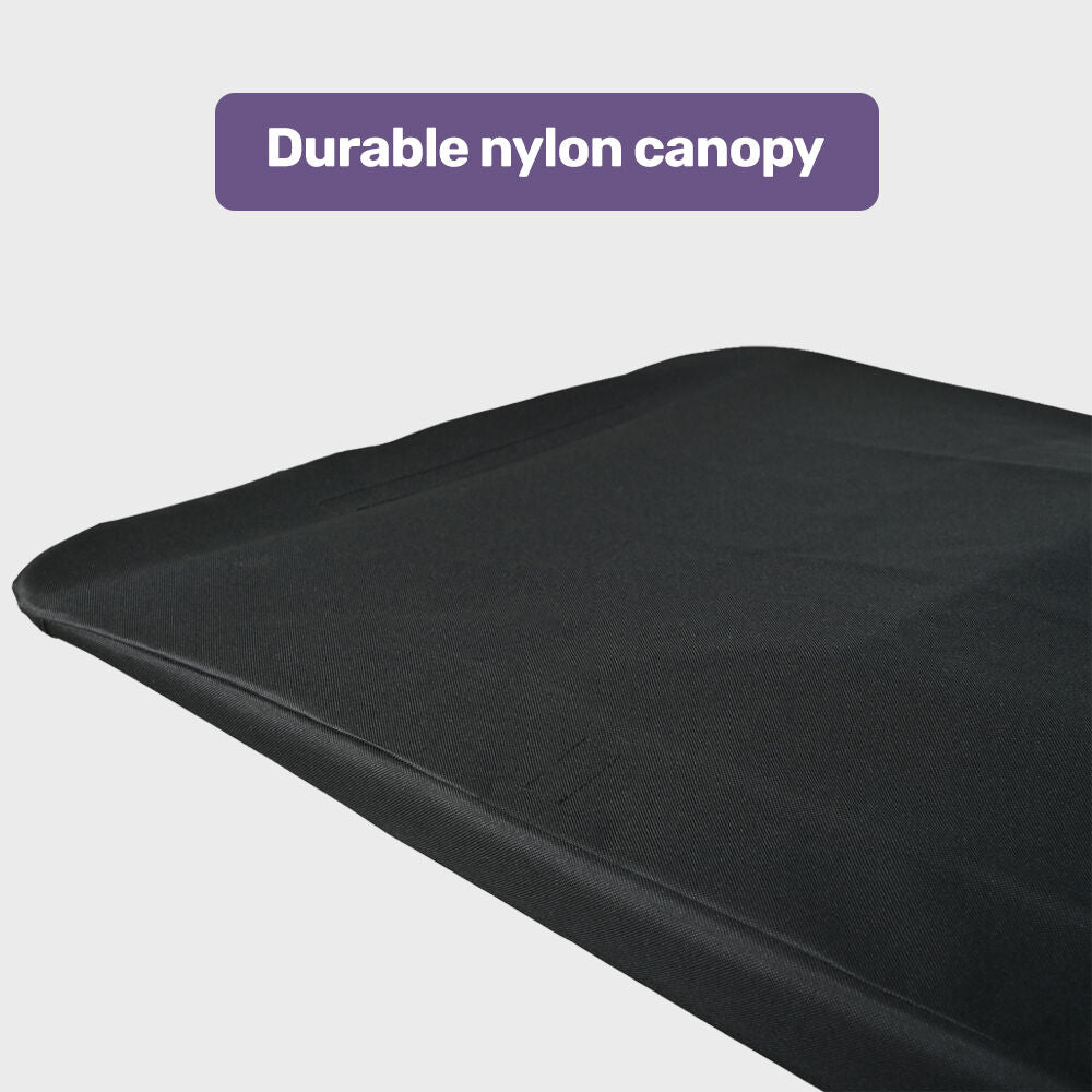 Mobility Scooter & Power Wheelchair Shade Canopy Roof, 25mm Mount, 3 Height Settings, Black