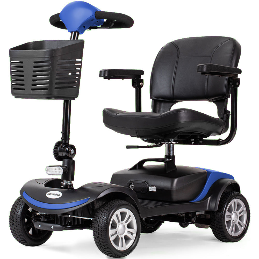 Mid-Sized 0.11m/s Lithium Mobility Scooter with Easy Charge & Flat-Free Tyres