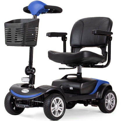 Mid-Sized 0.11m/s Lithium Mobility Scooter with Easy Charge & Flat-Free Tyres
