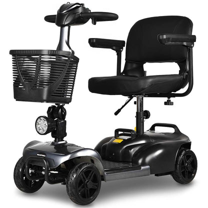 Compact Foldable Electric Mobility Scooter with 30km Range & 120kg Capacity