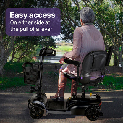 Compact Foldable Electric Mobility Scooter with 30km Range & 120kg Capacity