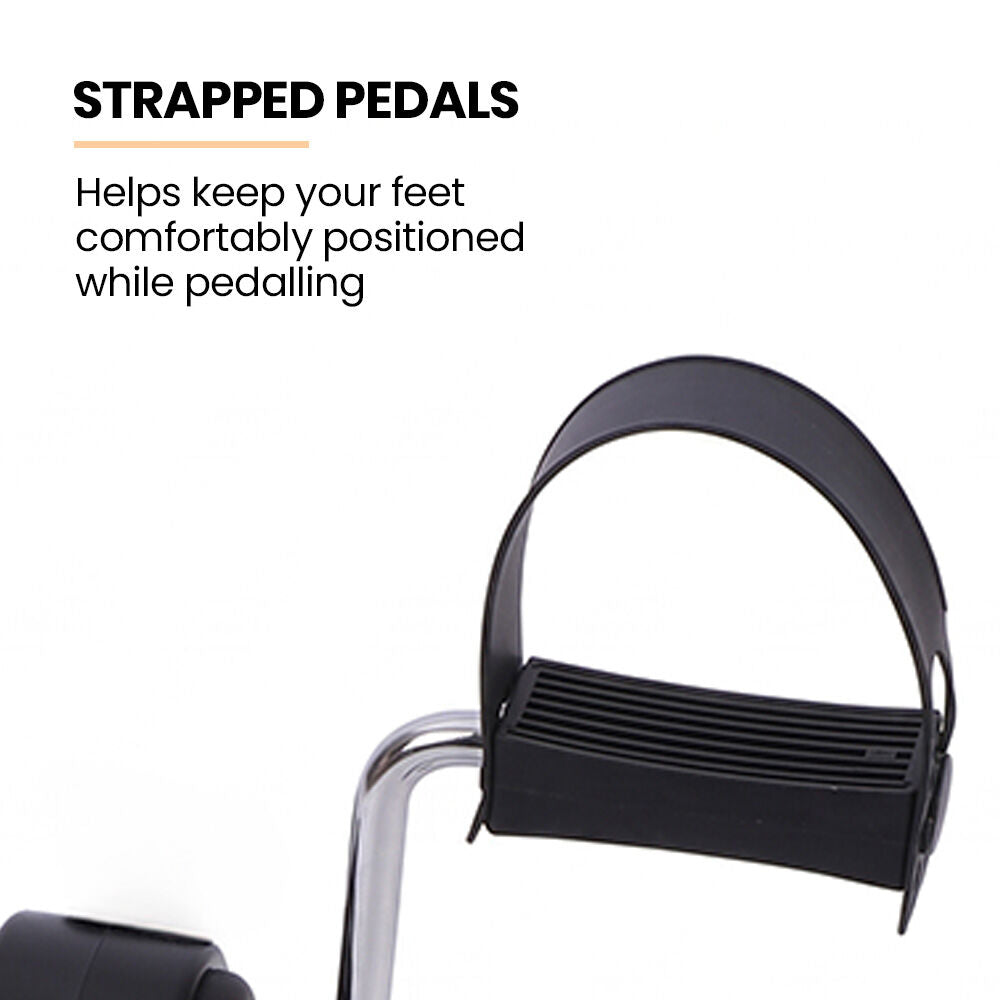 Foldable Mini Pedal Exerciser with Adjustable Resistance