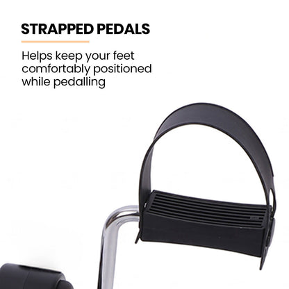 Foldable Mini Pedal Exerciser with Adjustable Resistance