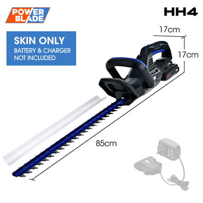 20V Cordless Hedge Trimmer with 0.5m Blade, Lightweight and Quiet Operation
