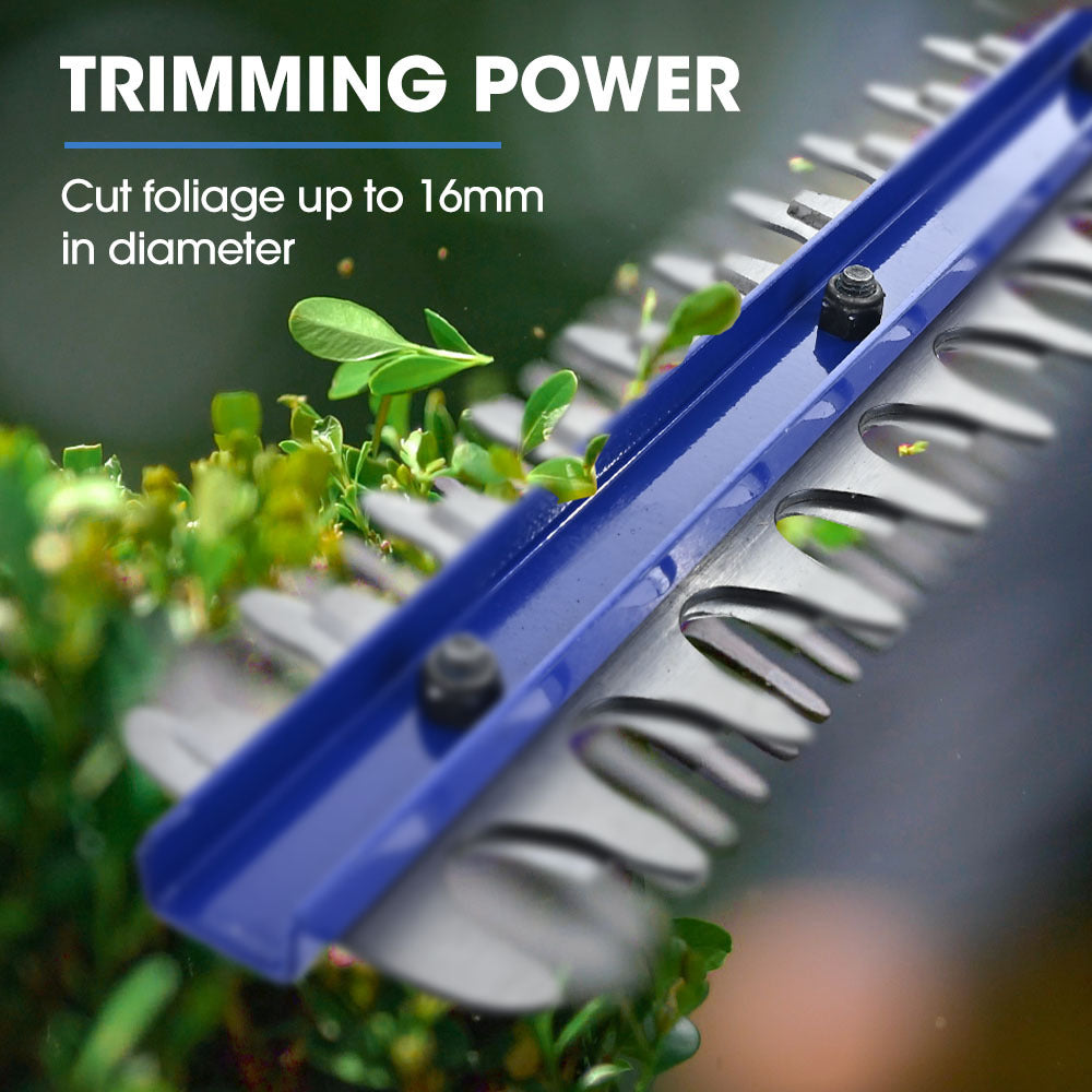 20V Cordless Hedge Trimmer with 0.5m Blade, Lightweight and Quiet Operation