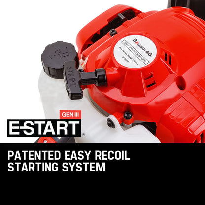 26cc Petrol Hedge Trimmer - 2-Stroke Clipper with 0.6m Precision Blade