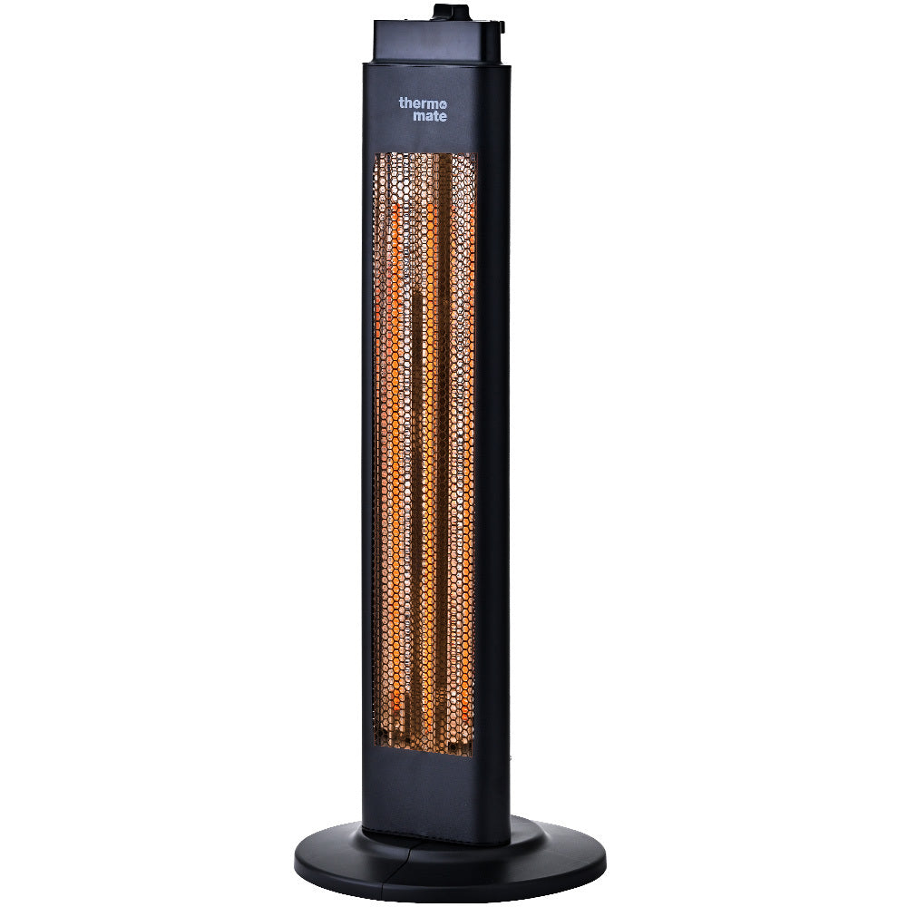 Portable Electric Heater, 1200W, Indoor/Outdoor, Oscillating, Safety Shut Off