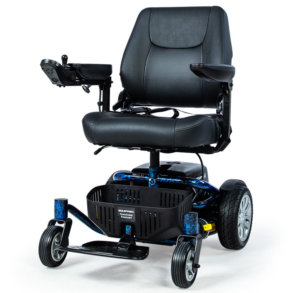 Heavy Duty Electric Wheelchair, 20km Range, Ultra-Comfortable Power Chair