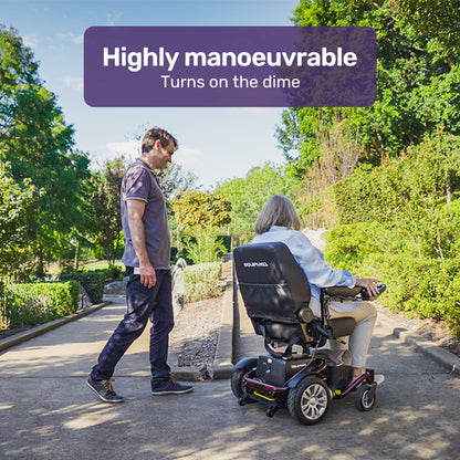 Heavy Duty Electric Wheelchair, 20km Range, Comfortable & Safe Mobility Solution