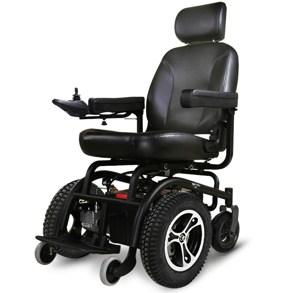 Electric Wheelchair with 35km Range, Comfort Seat, Front-Wheel Drive