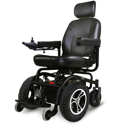 Electric Wheelchair with 35km Range, Comfort Seat, Front-Wheel Drive
