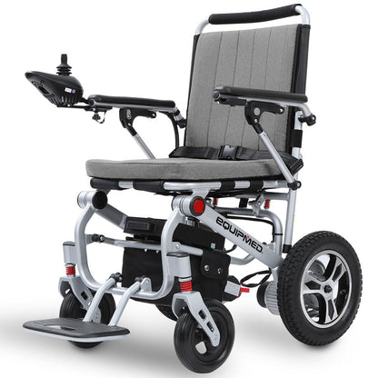 Compact & Lightweight Electric Wheelchair, Aluminium Frame, 23kg, 110kg Capacity