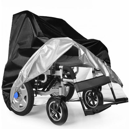 Large Waterproof Electric Wheelchair Cover, Black