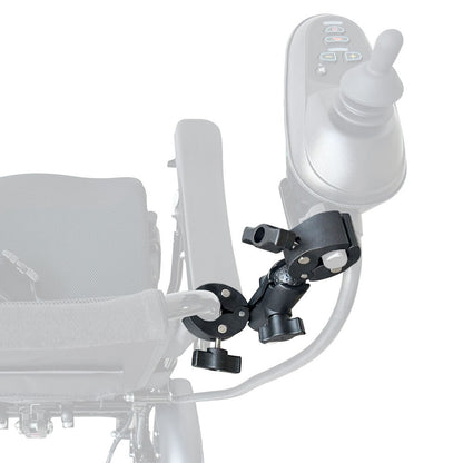 Carer Joystick Mount for Electric Wheelchair, Black