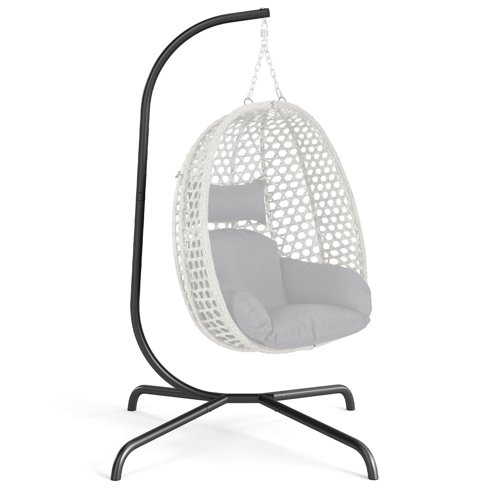 Hammock C-Stand Hanging Chair Stand Only for Indoor and Outdoor