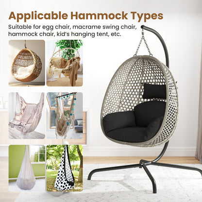 Hammock C-Stand Hanging Chair Stand Only for Indoor and Outdoor