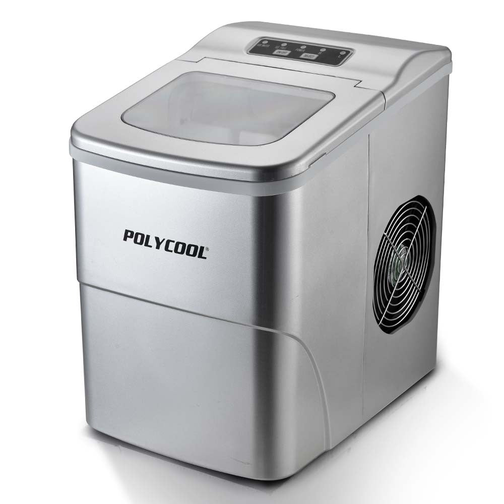 2L Portable Ice Maker with Control Panel - Produces 12kg of Ice Daily