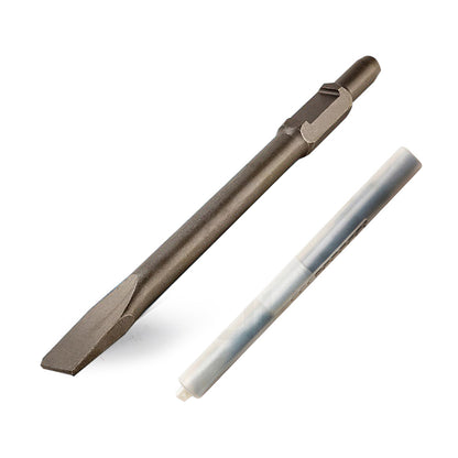 35mm Flat Chisel Tile Chipper - 0.35m Length for Concrete & Tile Work