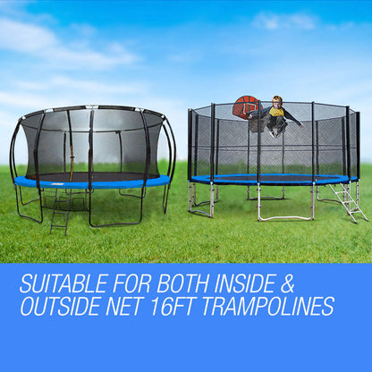 16ft (4.88m) Replacement Trampoline Safety Padding - Outdoor Cushioned Cover