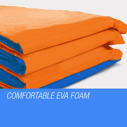 16ft (4.88m) Orange Trampoline Safety Pad with Reinforced Springs and EVA Foam