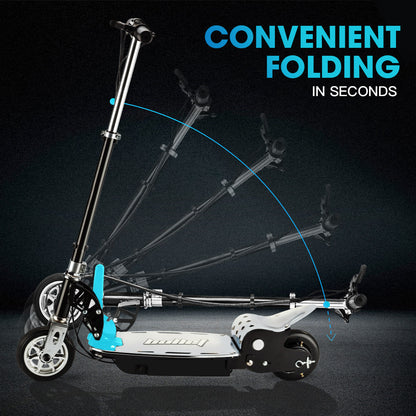 Electric Scooter 140W, Foldable, Adjustable Height, Up to 15km/h, 80kg Capacity