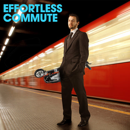 Electric Scooter 140W, Foldable, Adjustable Height, Up to 15km/h, 80kg Capacity