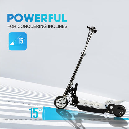Electric Scooter 140W, Foldable, Adjustable Height, Up to 15km/h, 80kg Capacity